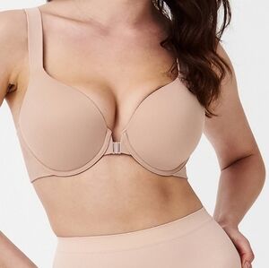 Spanx Womens Front Clasp Bra Size 34B